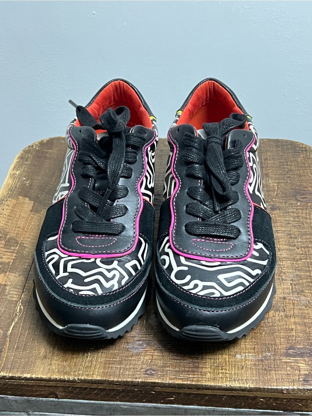 Coach Keith Haring Limited Edition Leather  Sneaker